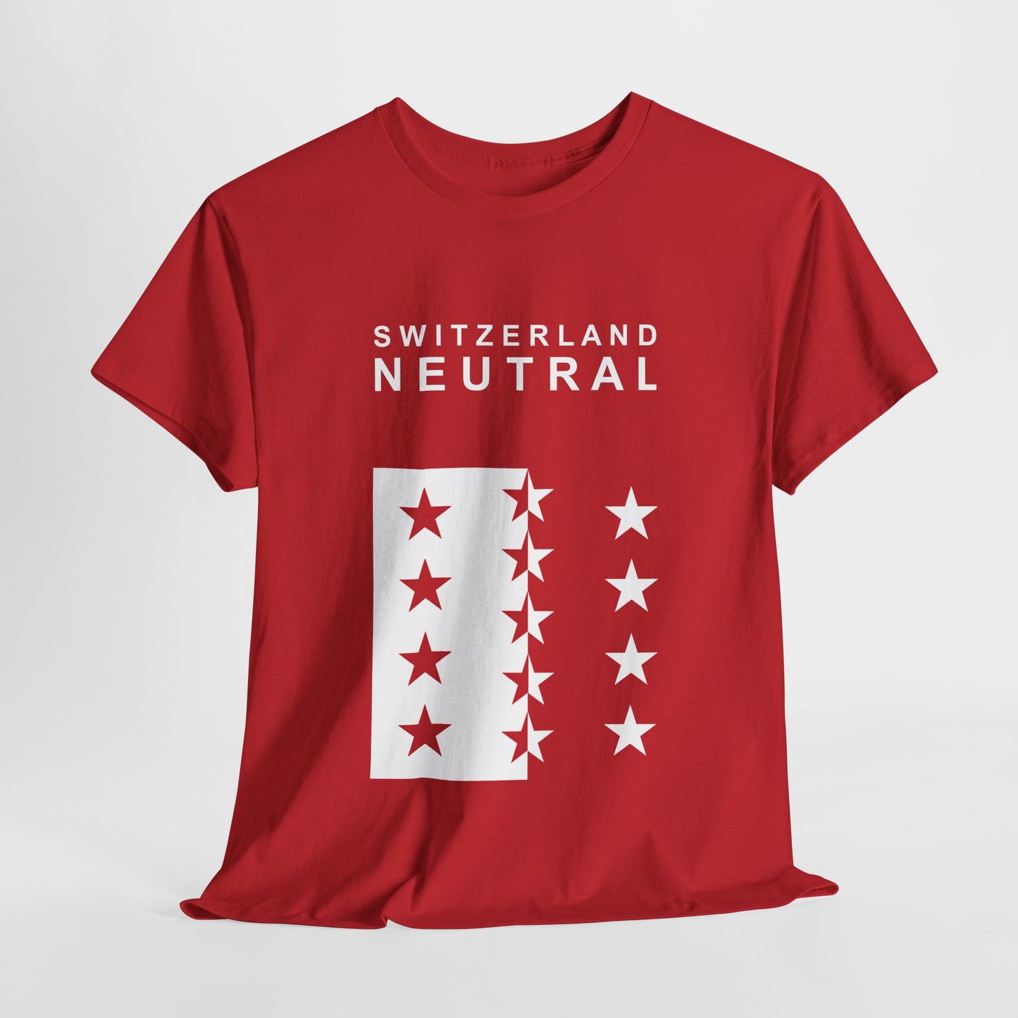 Colors of Switzerland - Valais- Unisex Heavy Cotton T-Shirt