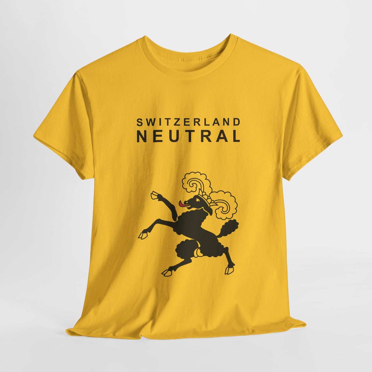 Colors of Switzerland - Schaffhausen- Unisex Heavy Cotton T-Shirt