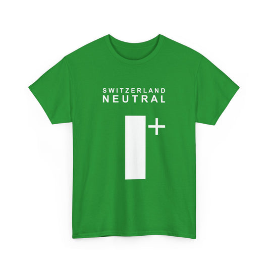 Colors of Switzerland - Neuchatel- Unisex Heavy Cotton T-Shirt
