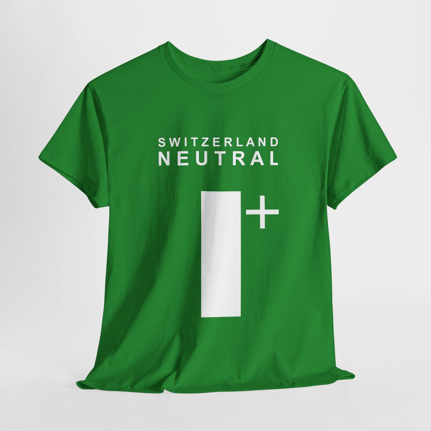 Colors of Switzerland - Neuchatel- Unisex Heavy Cotton T-Shirt