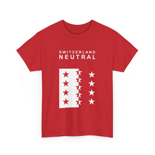 Colors of Switzerland - Valais- Unisex Heavy Cotton T-Shirt