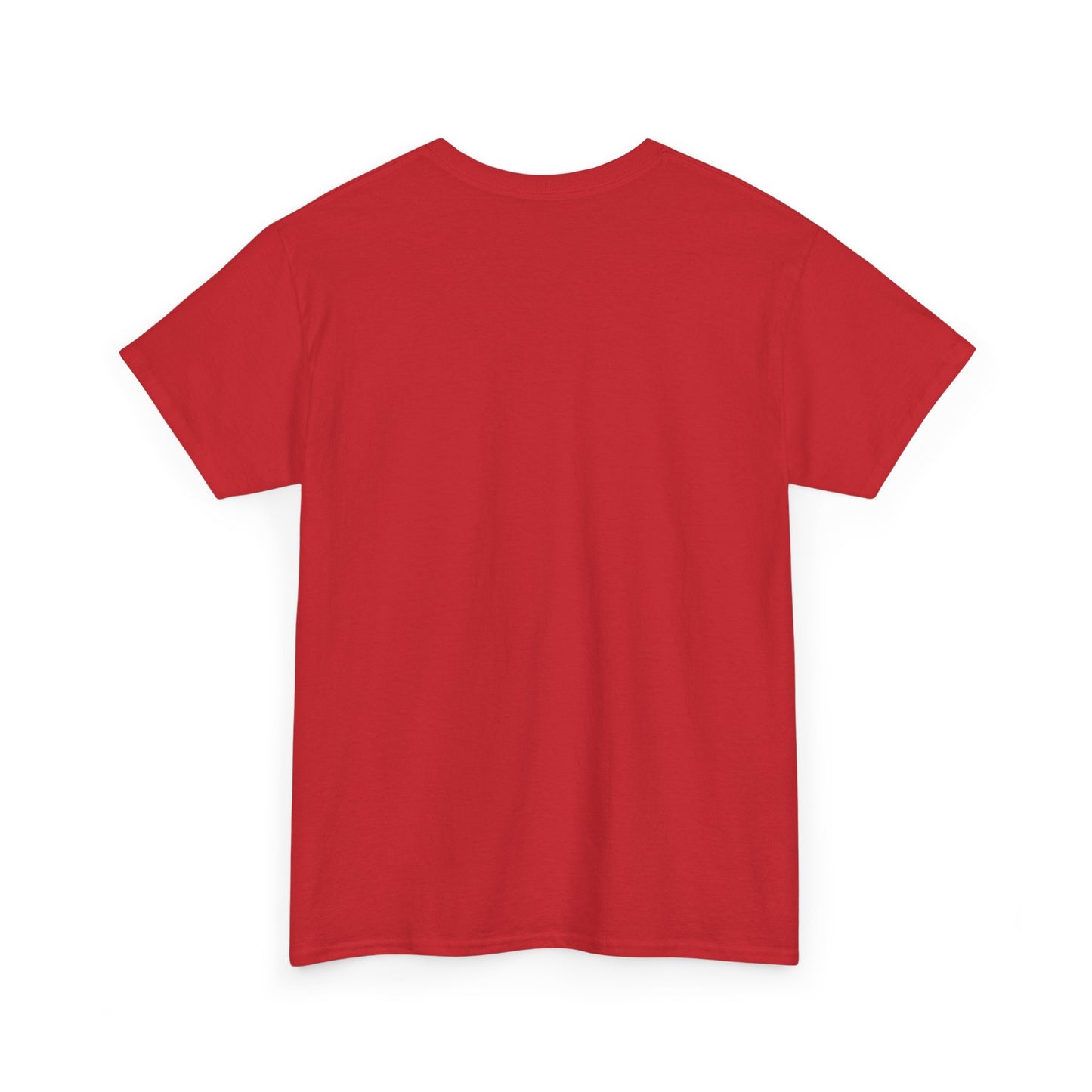 "Switzerland Neutral", Simple but clear, Unisex Heavy Cotton Red Tee